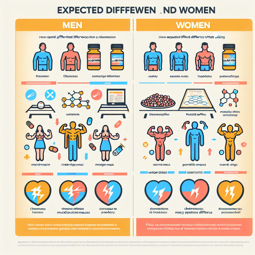 Qué diferencias esperar entre hombres y mujeres con Halotestin
