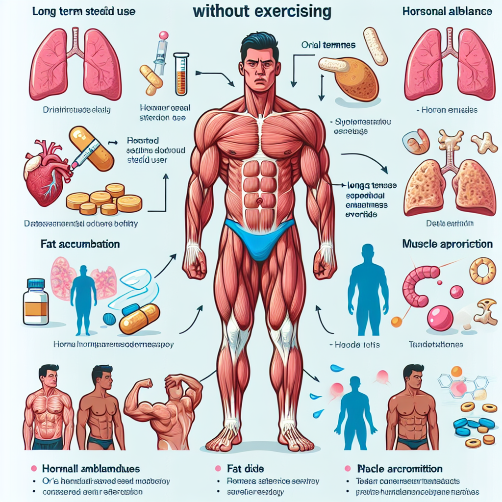 ¿Qué pasa si tomas Esteroides orales sin entrenar?
