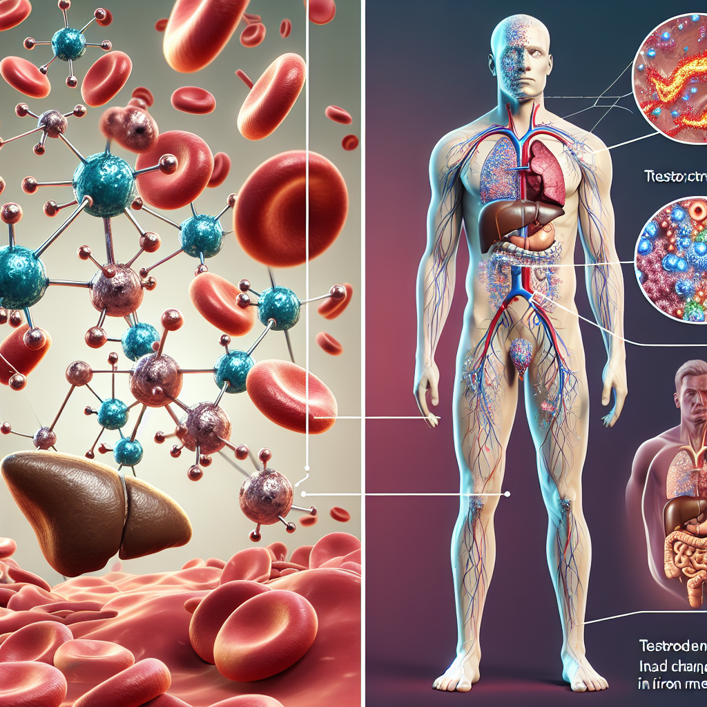 Cómo afecta Testosterona al metabolismo del hierro