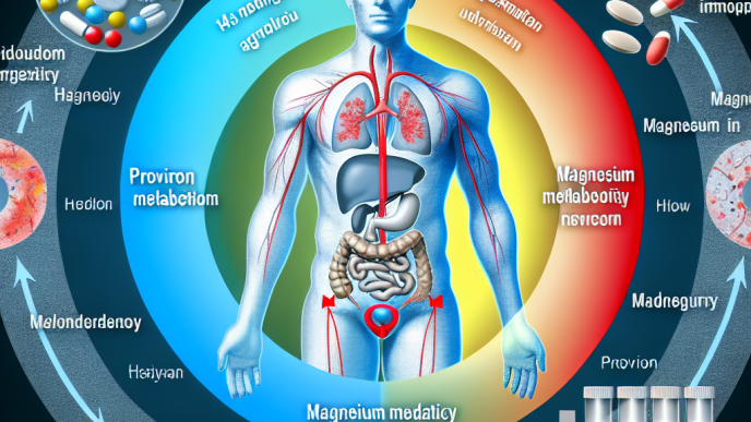 Cómo influye Proviron en el metabolismo del magnesio
