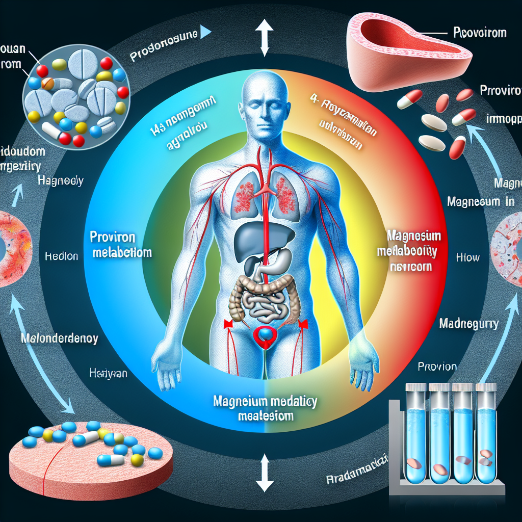 Cómo influye Proviron en el metabolismo del magnesio