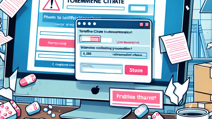 Dificultades comunes al adquirir Citrato de toremifeno online