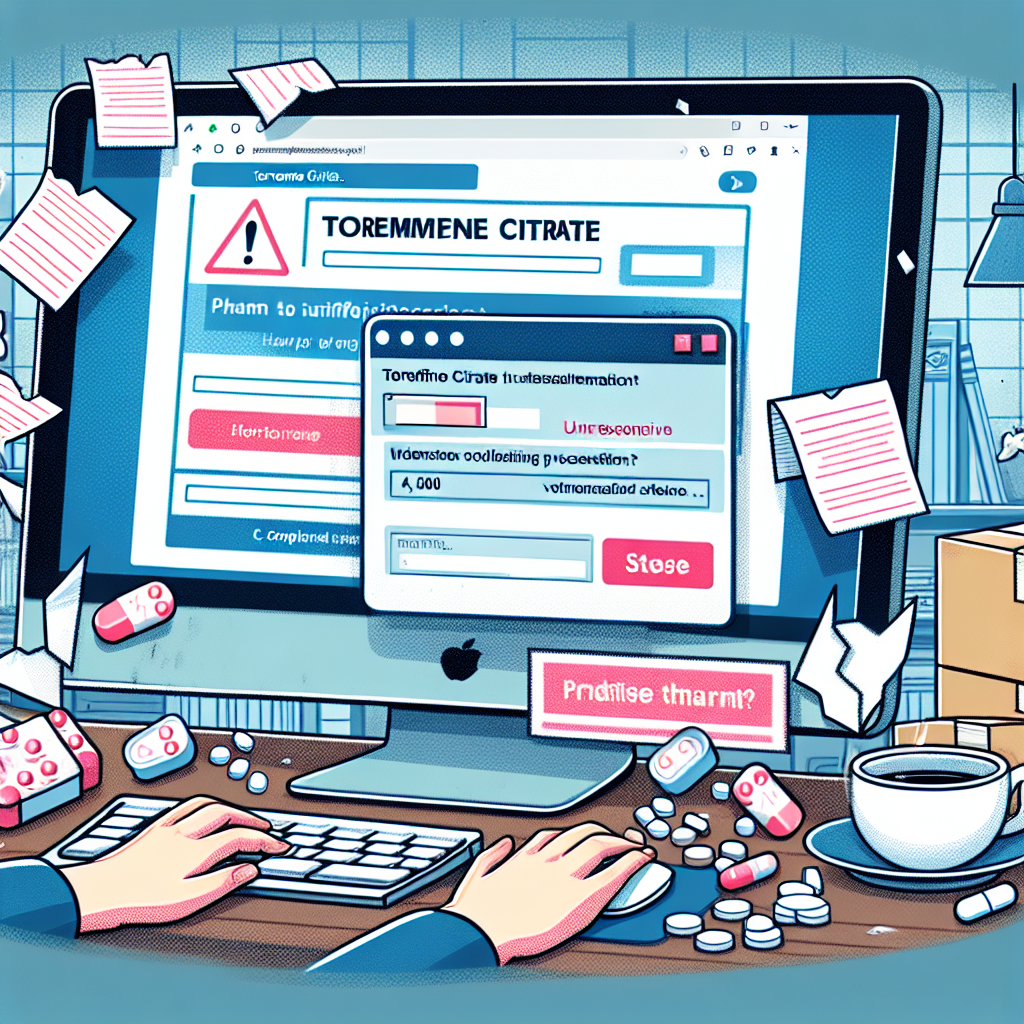 Dificultades comunes al adquirir Citrato de toremifeno online