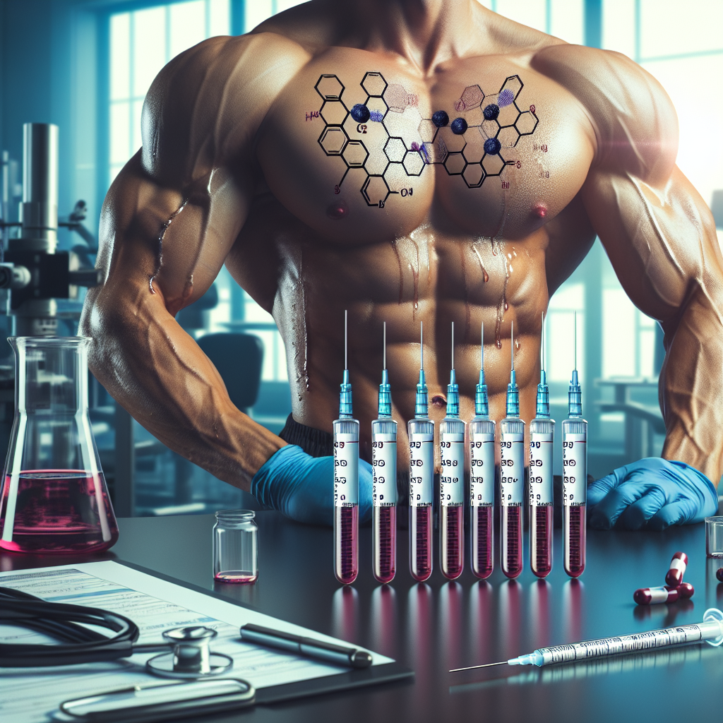 Test de laboratorio tras ciclo con Trembolona mix (mezcla de trembolona)