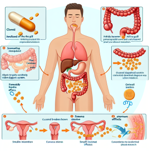 ¿Clomid puede afectar tu digestión?