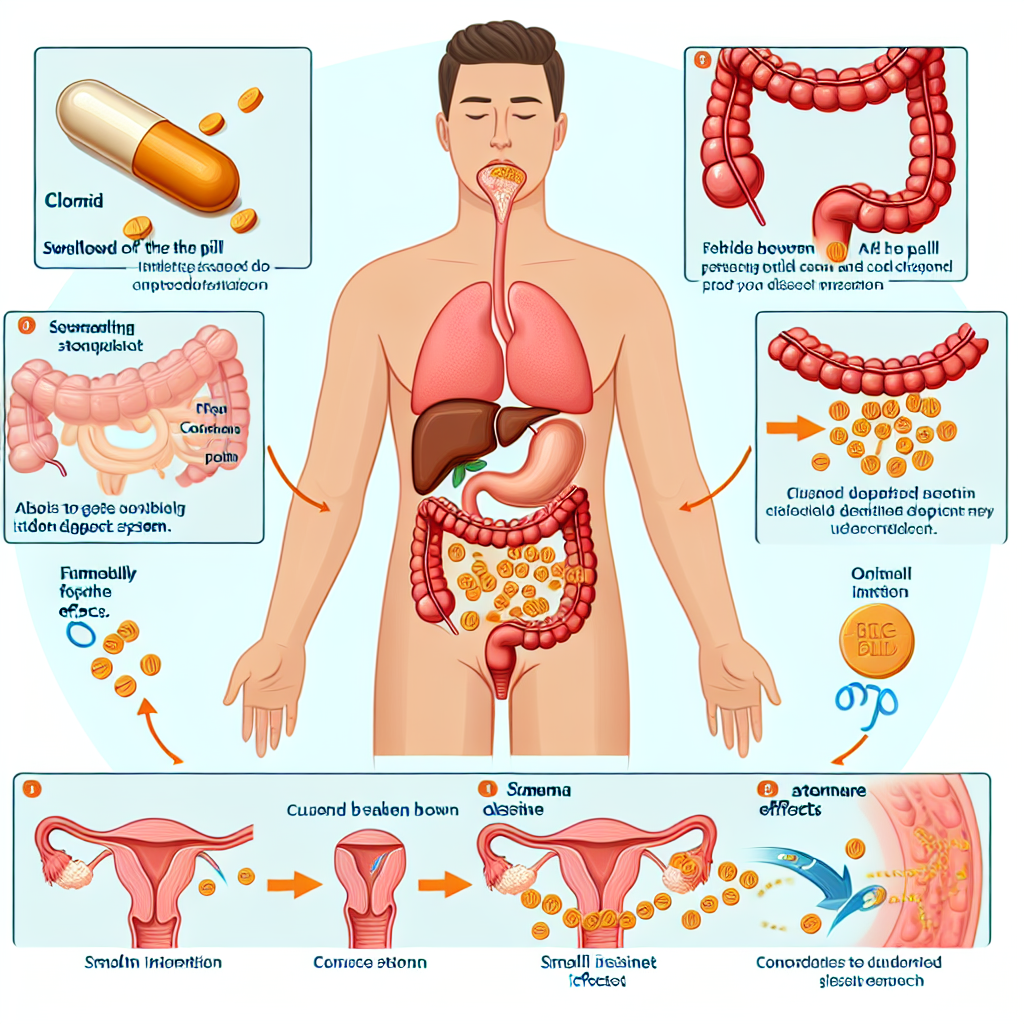 ¿Clomid puede afectar tu digestión?