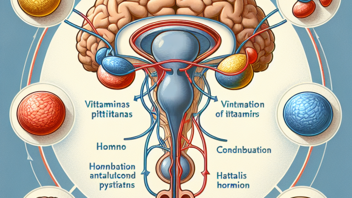Cómo afecta Vitamines al eje HPTA