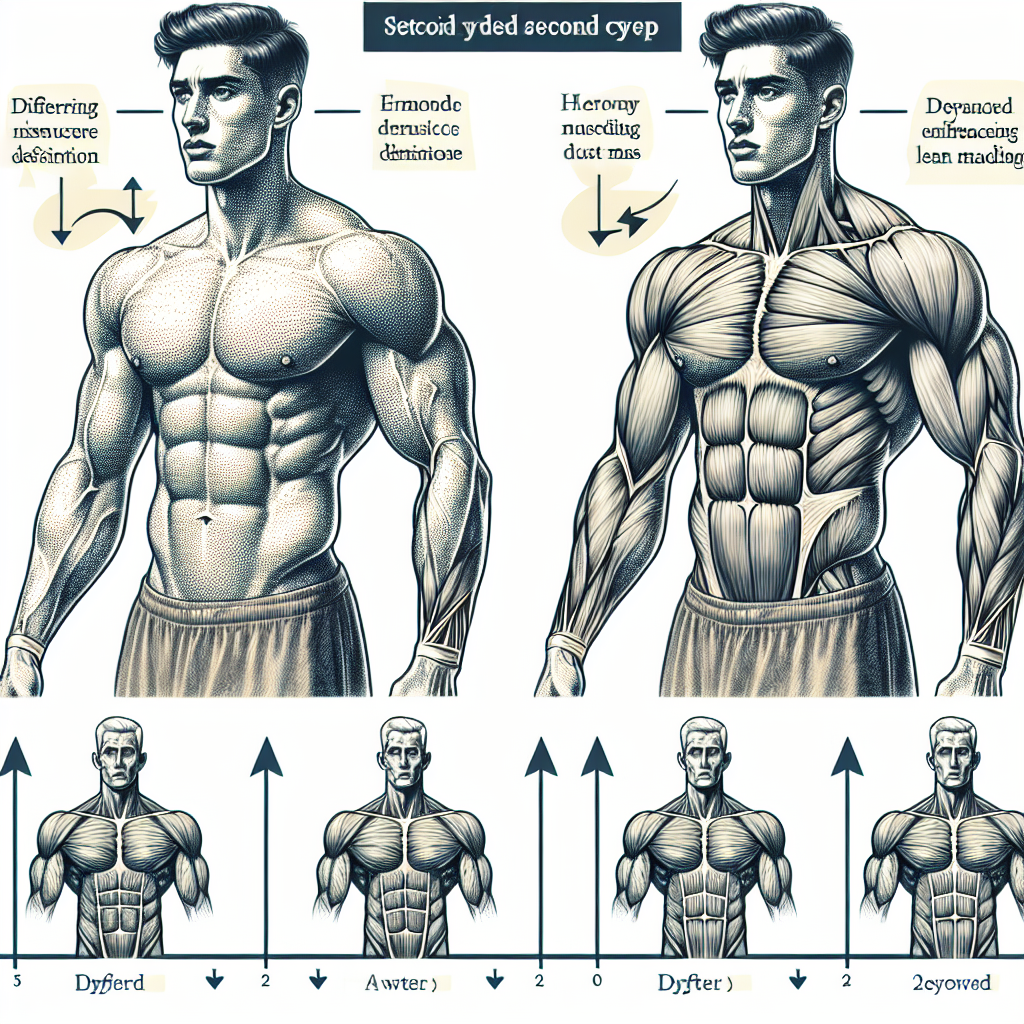 Cómo reacciona el cuerpo al segundo ciclo con Cursos de esteroides para secado y modelado corporal (aumento de masa magra)