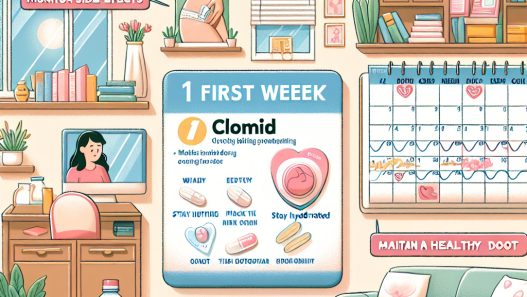 Consejos para la primera semana con Clomid