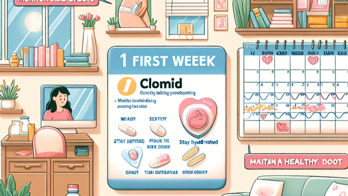 Consejos para la primera semana con Clomid