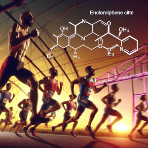 Enclomiphene citrate y uso en deportes de resistencia