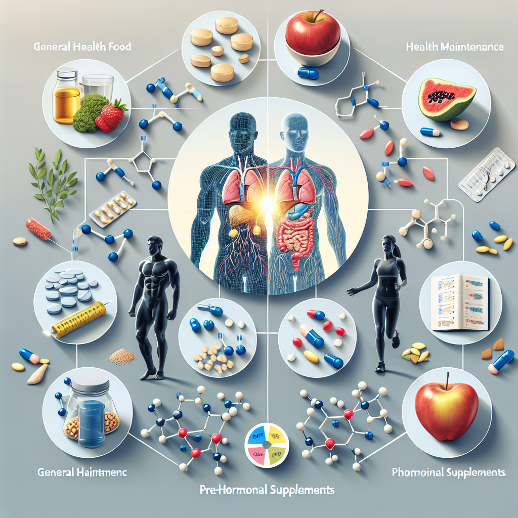 Salud general y suplementos pre-hormonales: diferencias