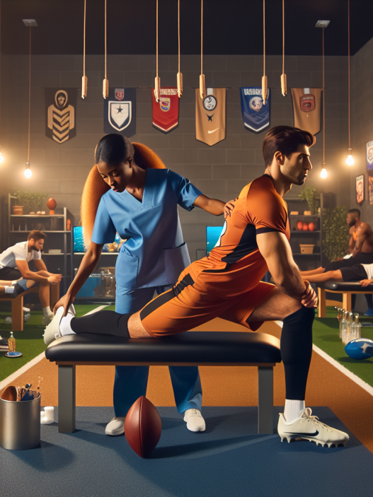 Terapia posterior al curso en deportes que requieren agilidad