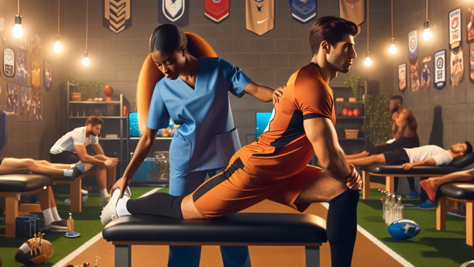 Terapia posterior al curso en deportes que requieren agilidad