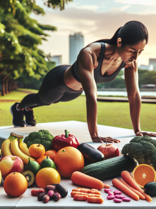 Vitamines y entrenamiento de calistenia