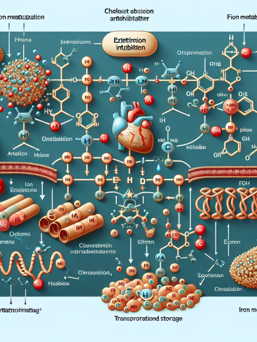 Cómo afecta Ezetimiba al metabolismo del hierro