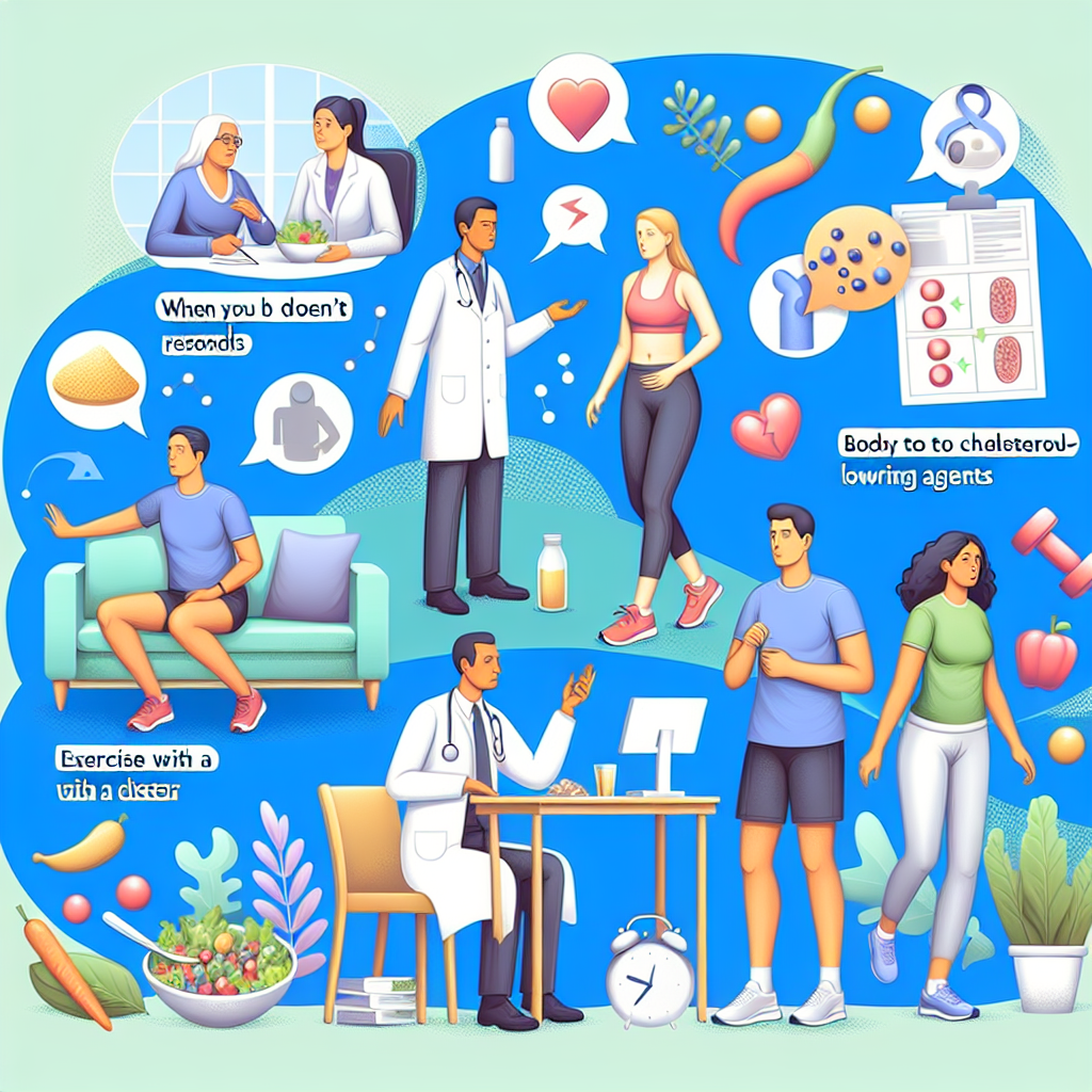 Qué hacer si el cuerpo no responde a Colesterol - agentes reductores