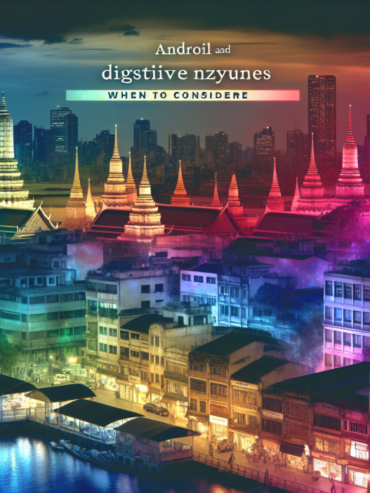 Andriol y enzimas digestivas: cuándo considerar