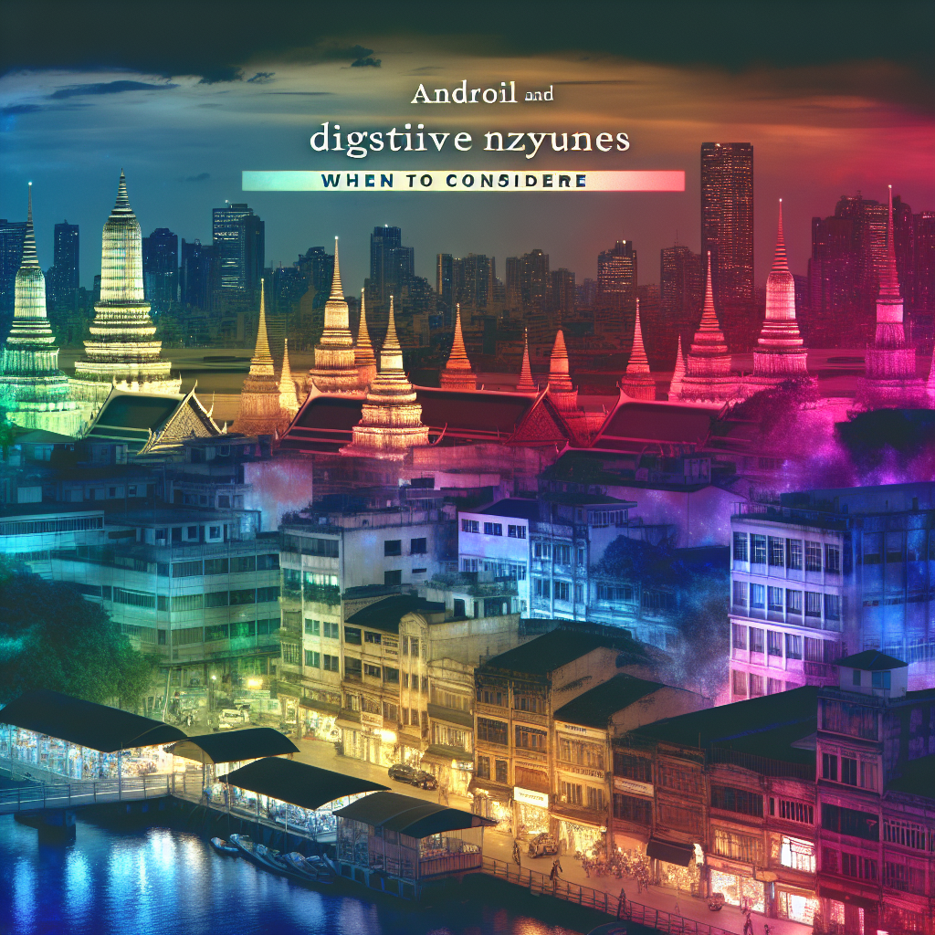 Andriol y enzimas digestivas: cuándo considerar