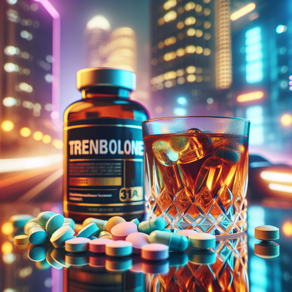 Pastillas de trembolona con alcohol: riesgos acumulativos